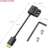  SmallRig 3021 Ultra-Slim Female HDMI Type A to Male Micro-HDMI Type D Adapter Cable 