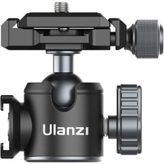 Ulanzi U-80L Side Cold Shoe Mount Ball Head with Arca-Type Quick Release