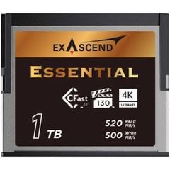 Thẻ Nhớ Exascend CFast Essential 1TB R:520MB/s W:500MB/s