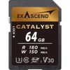 Thẻ Nhớ Exascend SDXC UHS I V30 Catalyst 64GB R:180Mb / W:150Mb