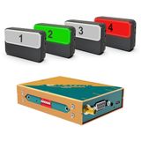  AVMATRIX TS3019 with 4 x Tally Lamps Wireless Multi Camera Tally System ( 4 Đèn Tally ) 