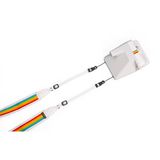  Dây Đeo Máy Ảnh Polaroid Flat Rainbow White ( 006054 ) 
