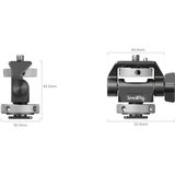  SmallRig 2905B Swivel and Tilt Adjustable Monitor Mount with Cold Shoe Mount 