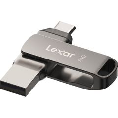 USB Lexar 64GB JumpDrive Dual Drive D400 3.1 Type C