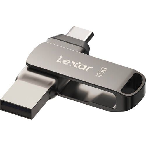 USB Lexar 128GB JumpDrive Dual Drive D400 3.1 Type C
