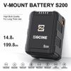 Pin V-mount Zgcine ZG S200