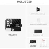  Đèn Led Zhiyun MOLUS G60 Bi-Color Mini ( Combo Kit ) 