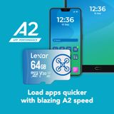  Thẻ nhớ Lexar 64GB FLY UHS I MicroSDXC Card 