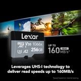  Thẻ nhớ Lexar 256GB 1066x MicroSDXC U3 UHS I A2 