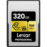  Thẻ Nhớ Lexar 320GB 900mb/s Professional CFexpress Type A Gold Series 