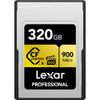 Thẻ Nhớ Lexar 320GB 900mb/s Professional CFexpress Type A Gold Series