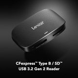  Đầu Đọc Thẻ Lexar Professional CFexpress Type B / SD USB 3.2 Gen 2 Card Reader 