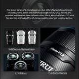  Bộ 3 Lens kit Sirui Sniper 23mm + 33mm + 56mm F1.2 AF For Sony E / Nikon Z / Fuji XF 