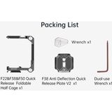  Falcam F22, F38 & F50 Quick Release Foldable Half Cage Kit 