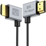  Dây cáp porkey 2.5mm Ultra-Thin HDMI Cable 