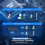  Synco Xtalk XPro Bộ liên lạc không dây nội bộ 2 chiều 2.4GHz 