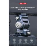  Falcam F22 Quick Release Tilt Head with Dual Quick Release Plates 