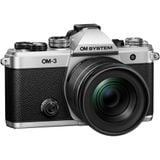  Máy ảnh OM SYSTEM OM-3 + M.Zuiko 12-45mm F4 Pro II kit BLK ( OM3 ) 