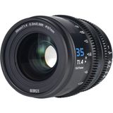  Ống kính Sirui 20mm T1.8 1.33x S35 AF Anamorphic for Sony E / Nikon Z / Fujifilm X 
