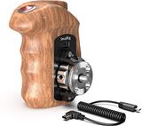  SmallRig Right Side Wooden Handle Hand Grip with Record Start/Stop Remote Trigger for Sony Mirrorless Cameras - HSR2511 
