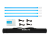 Nanlite PavoTube T8-7X RGBWW LED Pixel Tube 4 Kit