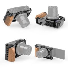 SmallRig 2937 Cage with Wooden Handgrip for Sony ZV1 (NRSK1)