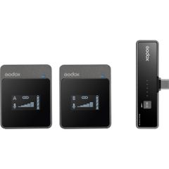 Godox MoveLink UC2 Wireless Microphone Type-C 2 phát 1 nhận (2.4 GHz)