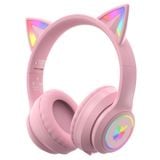  Tai Nghe Bluetooth Onikuma B90 RGB Tai Mèo 