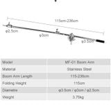  Tay Boom Treo Đèn Inox MF - 01 