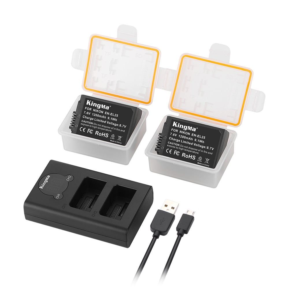  Bộ 1 sạc + 2 pin Kingma for Nikon EL25 