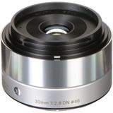  Sigma 30mm F2.8 DN (Silver) for Micro four thirds 