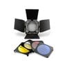  Bộ Barn Door Filter màu cho đèn Studio ( cửa hướng sáng ) 