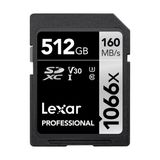  Thẻ nhớ SD Lexar Professional 1066x SDXC V30 512Gb 160Mb/s (R/W:160/120M) 