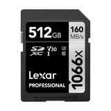  Thẻ nhớ SD Lexar Professional 1066x SDXC V30 512Gb 160Mb/s (R/W:160/120M) 