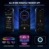  Đèn Neewer 30.4''/100cm 360 Photo Booth With RGB Led & remote 