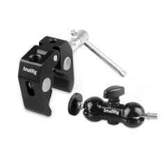 SmallRig Multi-function Super Clamp with Double Ball Heads & 1/4″ Screw 1138 (NRUM1)