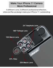 Ulanzi U-Lens 5 In 1 for iphone 11 / 11 Pro / 11 Pro Max