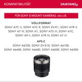  Samyang FE Cine AF 100mm T2.3 for Sony E-Mount 