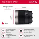  Samyang FE Cine AF 100mm T2.3 for Sony E-Mount 