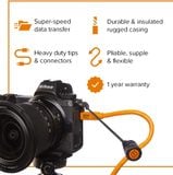  Dây Cáp TetherPro USB C To USB C Length High Visibility Orange ( CUC15-ORG ) 