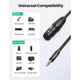  Cáp âm thanh UGREEN 3.5mm 3 cực Male to XLR Female 