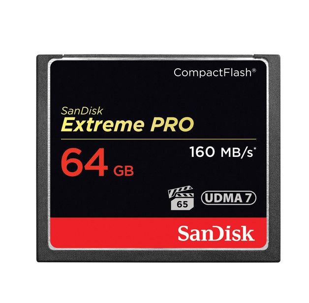  Sandisk CF Extreme Pro 64Gb 160Mb/s 
