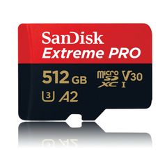 Thẻ Nhớ Micro SDXC SanDisk Extreme Pro 512GB 200MB/s - 140Mb/s ( new 2024 )