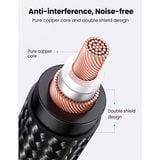  Cáp âm thanh UGREEN 3.5mm 3 cực Male to XLR Female 