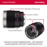  Samyang FE Cine AF 100mm T2.3 for Sony E-Mount 