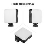  Đèn led Andoer nhỏ gọn RGB 72A 2 màu ( pin sạc ) 