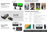  Hệ thống đèn kiểm đếm đa camera không dây AVMATRIX (4 x đèn kiểm đếm) 