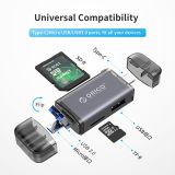  Đầu đọc thẻ nhớ đa năng TypeC - Điện thoại, Tablet, Máy tính 2CR61 