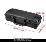  Vali nhựa chống shock cho máy ảnh - phụ kiện PQ3616 ( 360x165x105mm ) 