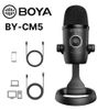BOYA BY CM5 - Mic thu âm dành cho Điện thoại Android (Type-C) và Laptop (USB)